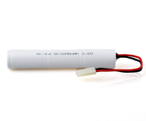SC1200mAh 3,6 Volt Pin NiCd Gói di động Nickel Cadmium