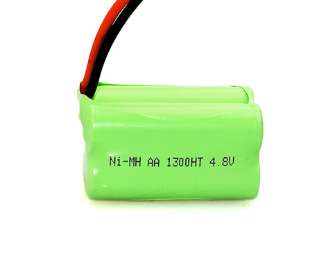 Pin AA 1300mAh 4,8 Volt Chiếu sáng khẩn cấp Tế bào NiMH Tuổi thọ dài