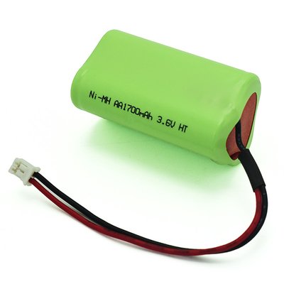 Chiếu sáng khẩn cấp 3,6 V Ni Mh Pin AA 1700mAh có thể sạc lại Pin