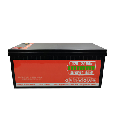 Tương thích với môi trường chu kỳ sâu 12V LiFePO4 pin 50Ah 200Ah Tự xả thấp